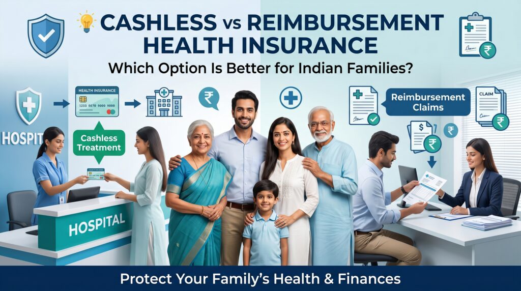 Cashless vs Reimbursement Health Insurance – Which Is Better?
