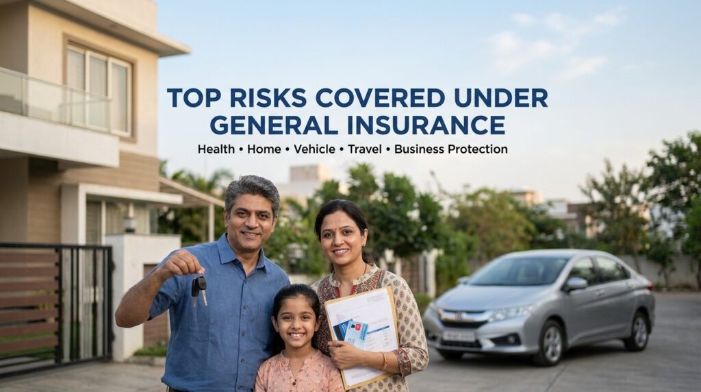 Top Risks Covered Under General Insurance