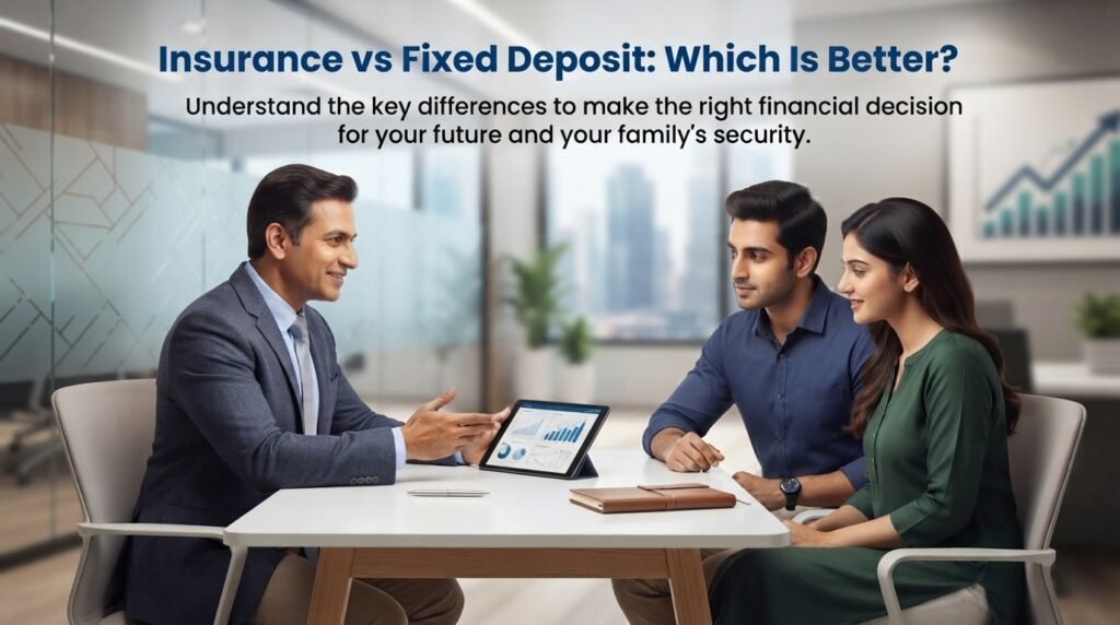 Insurance vs Fixed Deposit: Which Is Better for Your Financial Future?