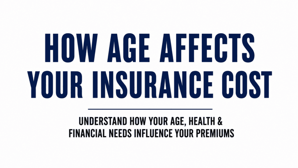 How Age Affects Insurance Cost