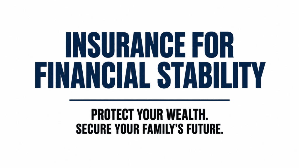 Insurance Strategy for Financial Stability
